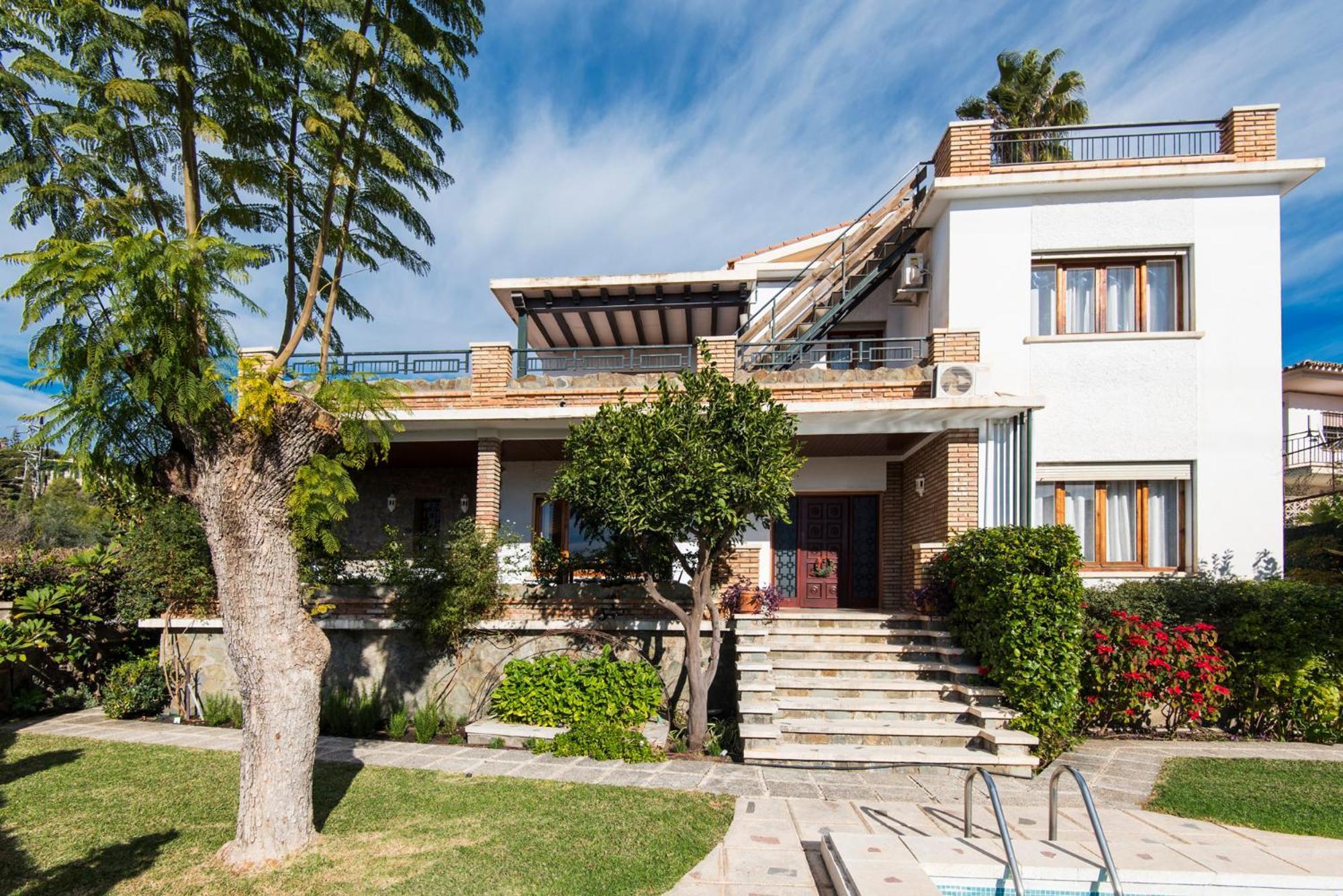 Queen Of The Ocean Villa: Stately Style House With Pool Málaga Eksteriør bilde